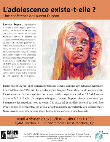 Affiche CARPH Laurent Dupont Affiche CARPH Laurent Dupont